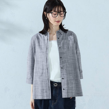 シャンブレーシャツ