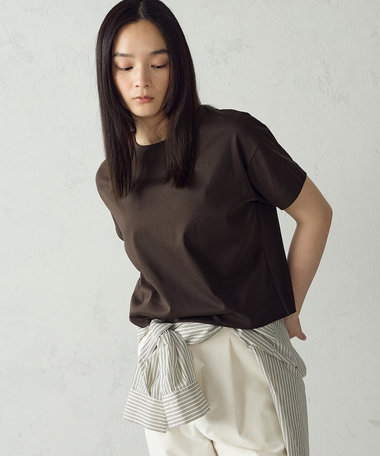ボックスシルエット クロップド丈Ｔシャツ