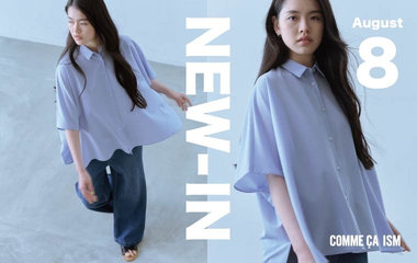 【AUGUST】NEW-IN│コムサイズム
